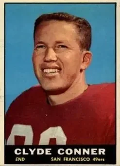 1961 Topps #62 - Clyde Conner - San Francisco 49ers