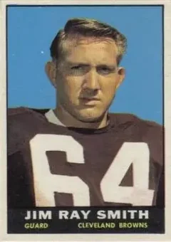 1961 Topps #73 - Jim Ray Smith - Cleveland Browns