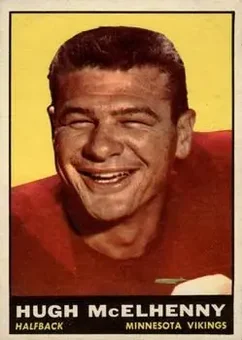 1961 Topps #79 - Hugh McElhenny - Minnesota Vikings