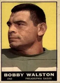 1961 Topps #98 - Bobby Walston - Philadelphia Eagles