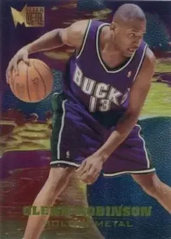 1995-96 Metal - Molten Metal #8 - Glenn Robinson - Milwaukee Bucks