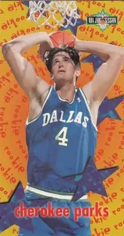 1995-96 Jam Session - Rookies #7 - Cherokee Parks - Dallas Mavericks