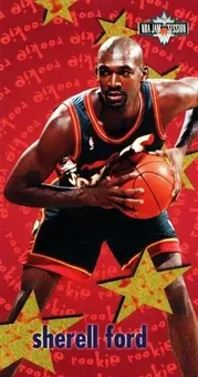 1995-96 Jam Session - Rookies #10 - Sherell Ford - Seattle SuperSonics