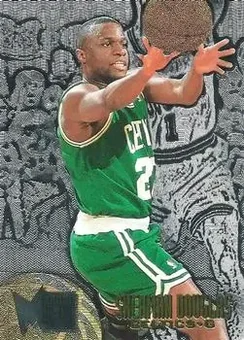 1995-96 Metal - Silver Spotlight #6 - Sherman Douglas - Boston Celtics