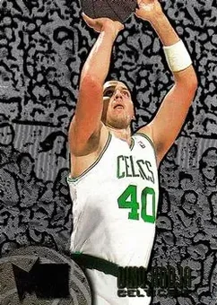 1995-96 Metal - Silver Spotlight #8 - Dino Radja - Boston Celtics