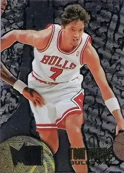 1995-96 Metal - Silver Spotlight #14 - Toni Kukoc - Chicago Bulls