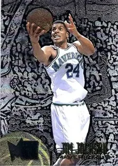 1995-96 Metal - Silver Spotlight #20 - Jim Jackson - Dallas Mavericks