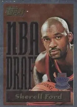 1995-96 Topps - NBA Draft Exchange #26 - Sherell Ford - Seattle SuperSonics