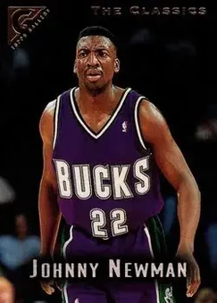 1995-96 Topps Gallery #111 - Johnny Newman - Milwaukee Bucks