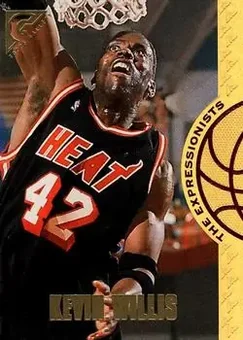 1995-96 Topps Gallery - Expressionists #EX4 - Kevin Willis - Miami Heat