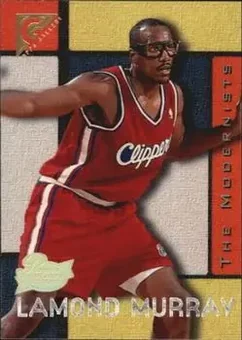 1995-96 Topps Gallery - Player's Private Issue #36 - Lamond Murray - Los Angeles Clippers