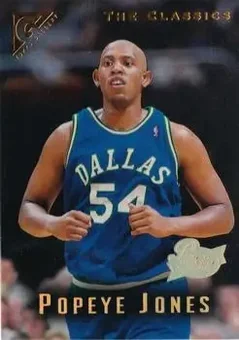 1995-96 Topps Gallery - Player's Private Issue #94 - Popeye Jones - Dallas Mavericks