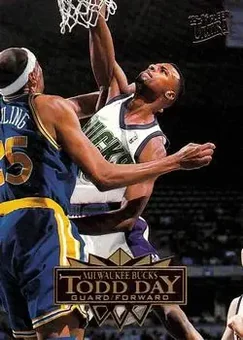 1995-96 Ultra #102 - Todd Day - Milwaukee Bucks