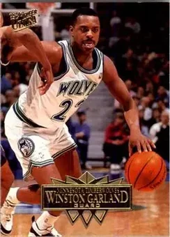 1995-96 Ultra #105 - Winston Garland - Minnesota Timberwolves