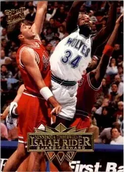 1995-96 Ultra #108 - Isaiah Rider - Minnesota Timberwolves