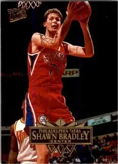 1995-96 Ultra #132 - Shawn Bradley - Philadelphia 76ers