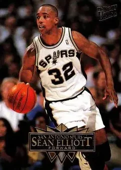 1995-96 Ultra #162 - Sean Elliott - San Antonio Spurs