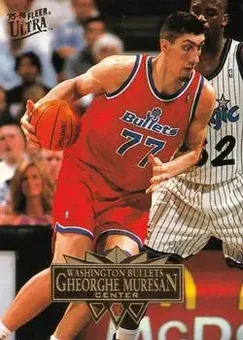 1995-96 Ultra #194 - Gheorghe Mureșan - Washington Bullets