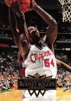1995-96 Ultra #223 - Rodney Rogers - Los Angeles Clippers