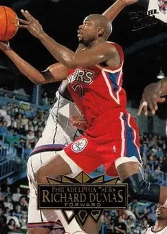 1995-96 Ultra #235 - Richard Dumas - Philadelphia 76ers