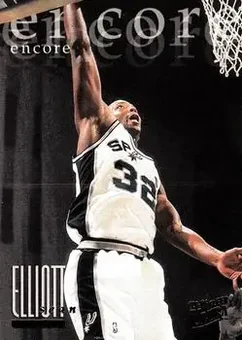 1995-96 Ultra #308 - Sean Elliott - San Antonio Spurs