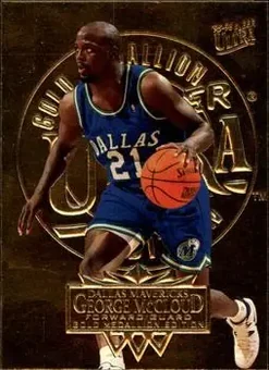 1995-96 Ultra - Gold Medallion #41 - George McCloud - Dallas Mavericks