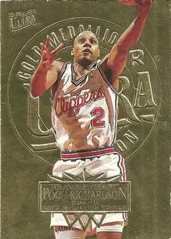 1995-96 Ultra - Gold Medallion #81 - Pooh Richardson - Los Angeles Clippers