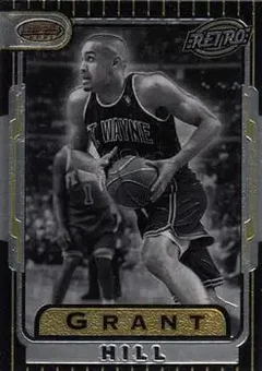 1996-97 Bowman's Best #TB5 - Grant Hill - Detroit Pistons