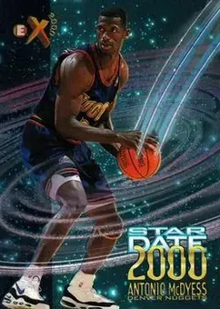 1996-97 E-X2000 - Star Date 2000 #12 - Antonio McDyess - Denver Nuggets