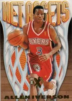 1996-97 E-X2000 #7 Net Assets Allen Iverson