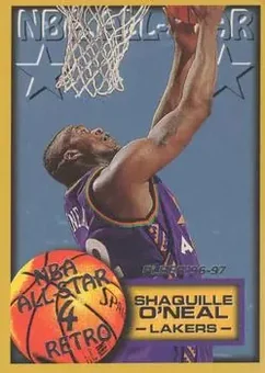 1996-97 Fleer #289 - Shaquille O'Neal - Los Angeles Lakers