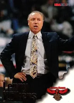 1996-97 Hoops #249 - Lenny Wilkens - Atlanta Hawks