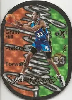 Grant Hill · 1997-98 E-X2001 #4 JB · Jambalaya
