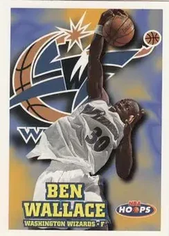 1997-98 Hoops #329 - Ben Wallace - Washington Wizards