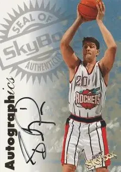 1997-98 SkyBox Premium - Autographics #NNO - Brent Price - Houston Rockets