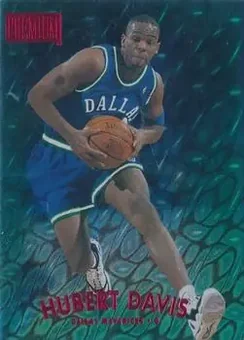 1997-98 SkyBox Premium - Star Rubies #160 - Hubert Davis - Dallas Mavericks