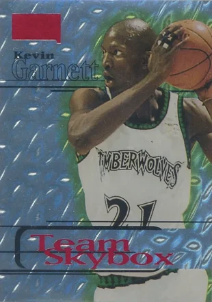 1997-98 SkyBox Premium - Star Rubies #230 - Kevin Garnett - Minnesota Timberwolves
