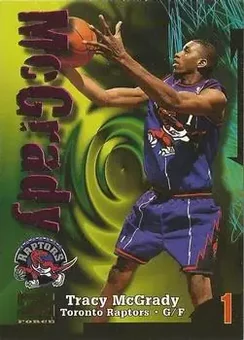1997-98 SkyBox Z-Force #172 - Tracy McGrady - Toronto Raptors
