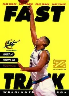 1997-98 SkyBox Z-Force - Fast Track #4 FT - Juwan Howard - Washington Bullets
