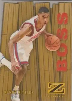1997-98 SkyBox Z-Force - Boss #12 /B - Kerry Kittles - New Jersey Nets