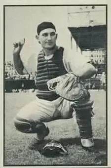 1953 Bowman Black & White #22 - Matt Batts - Detroit Tigers