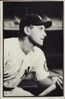 1953 Bowman Black & White #31 - Gene Woodling - New York Yankees