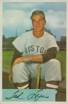 1954 Bowman #162 - Ted Lepcio - Boston Red Sox