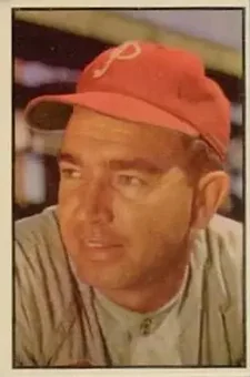 1953 Bowman Color #133 - Willie Jones - Philadelphia Phillies
