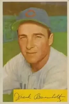 1954 Bowman #221 - Frank Baumholtz - Chicago Cubs