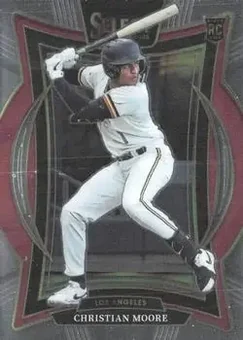 2025 Panini Select #1 - Christian Moore - Los Angeles Angels