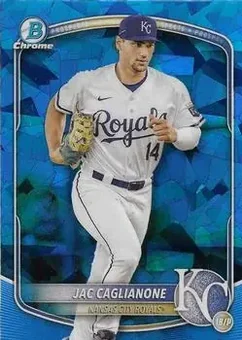 2025 Bowman Sapphire Edition #BCP-103 - Jac Caglianone - Kansas City Royals