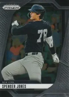2025 Panini Prizm #96 - Spencer Jones - New York Yankees
