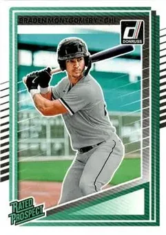 2025 Donruss #101 - Braden Montgomery - Chicago White Sox