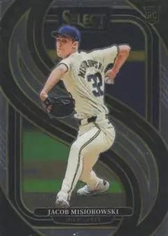 2025 Panini Select #123 - Jacob Misiorowski - Milwaukee Brewers